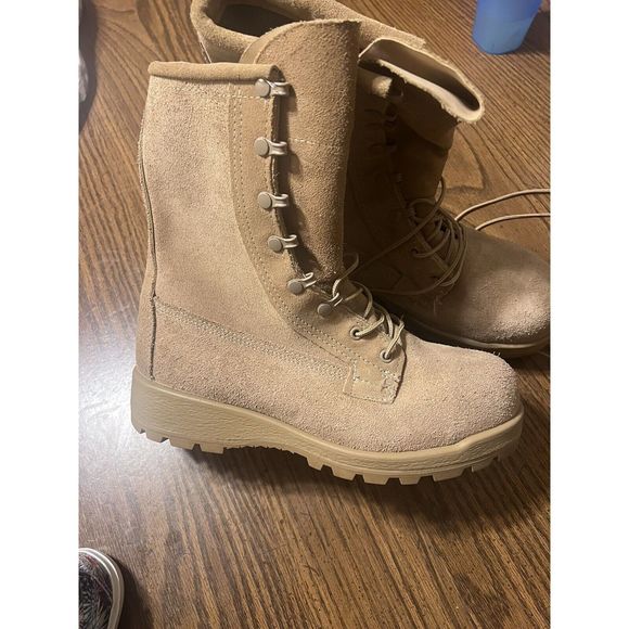 BATES 11461A Tan Intermediate Weather ICW Insulated GORE-TEX Boots Sz 8W - Picture 1 of 5